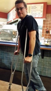 Dreaded crutches